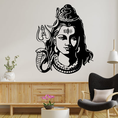 Lord Shiva Wall Stickers by DecorGlance