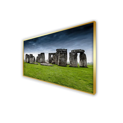 Stonehenge in Wiltshire Canvas Floating Frame Wall Painting