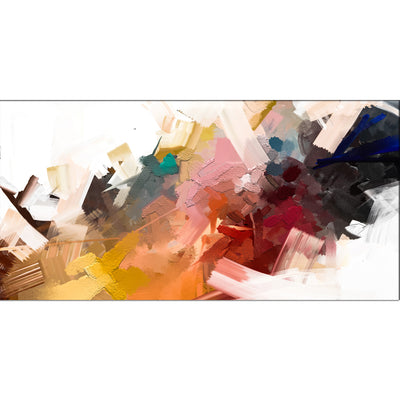 Multi-color Patch Abstract Art Canvas Print Wall Painting
