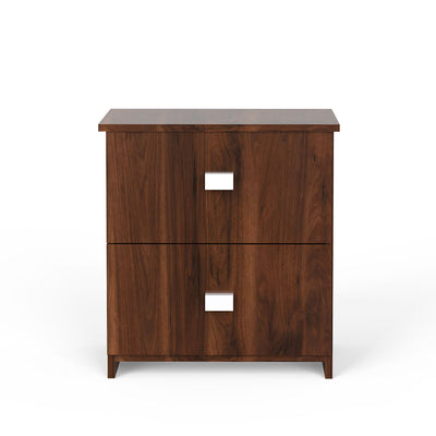 Kosmo Premium Bed Side Table in Walnut Finish