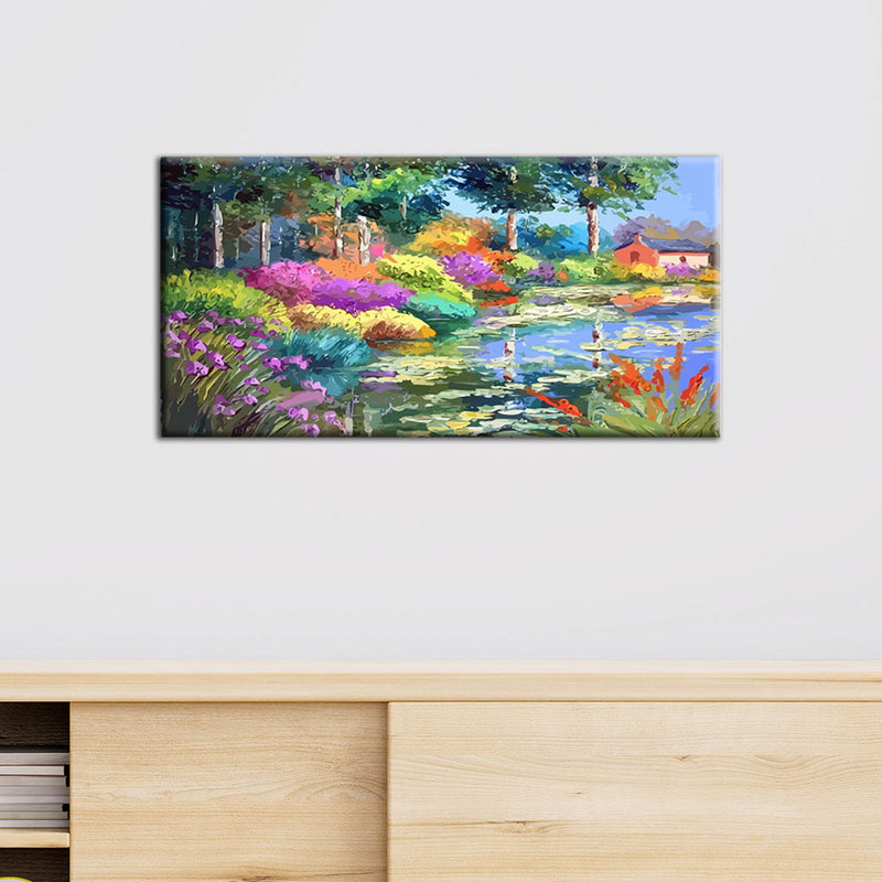Nature Abstract Scenery Canvas Wall Painting
