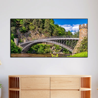 Huge Bridge Canvas Floating Frame Wall Painting