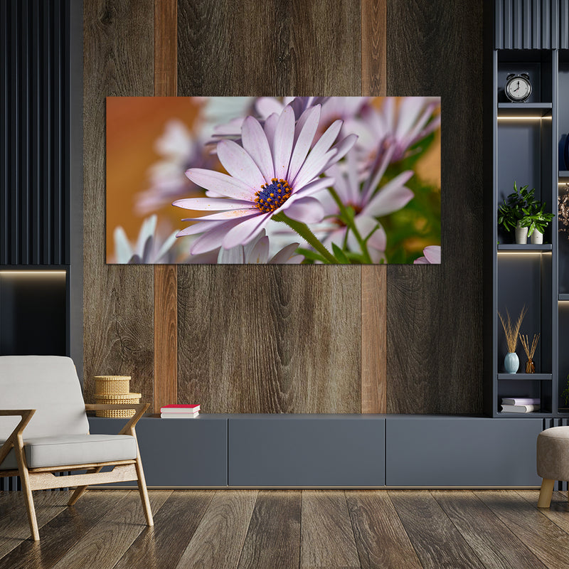 Daisy Flower Canvas Wall Painting