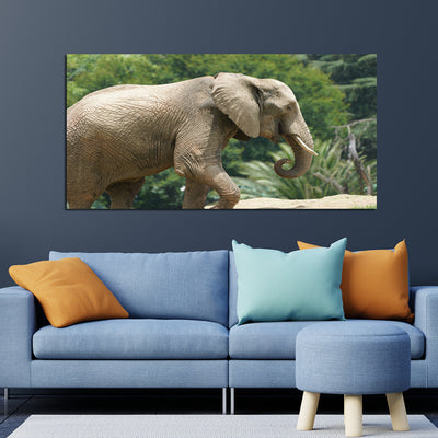 Elephant Canvas Wall Painting
