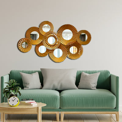 Cooper rounded Large Metal Wall Art