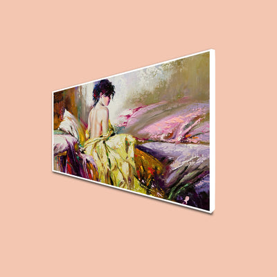 Artistic Abstract Art Floating Frame Canvas wall Painting