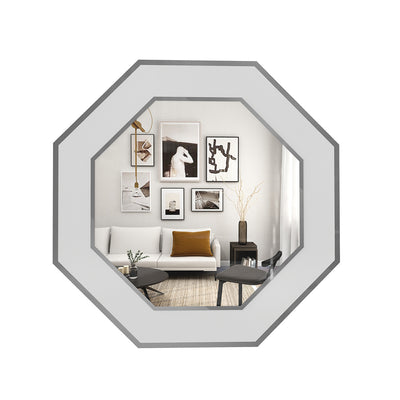 Hexagon Shape Wall Mirror
