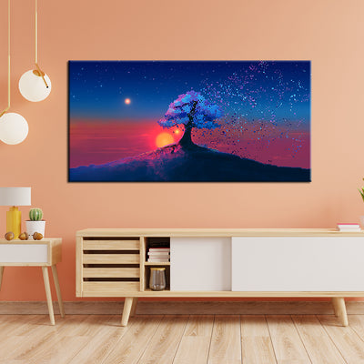 Abstract Tree Modern Art Canvas Wall Painting