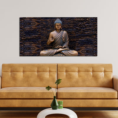buddha painting on wall | buddha wall painting | Buddha wall paintings by DecorGlance