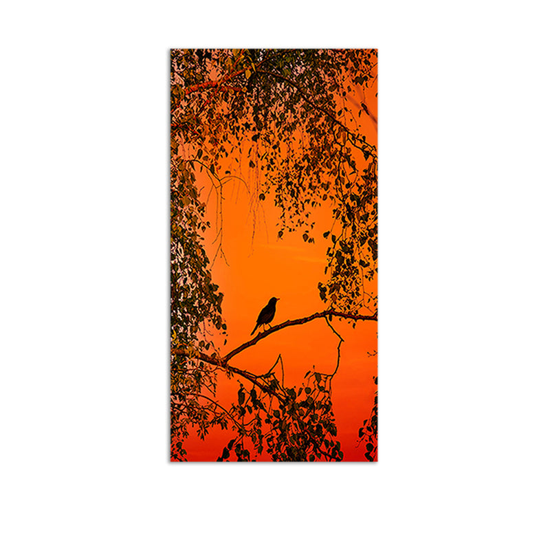 Bird On Tree Canvas Wall Painting