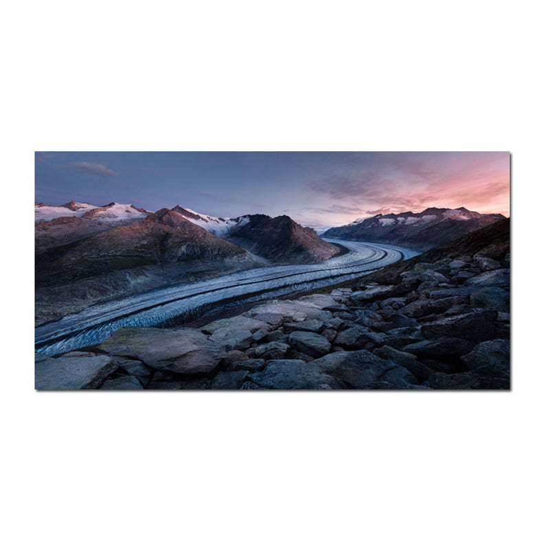 Mountains Pathway Canvas Wall Painting
