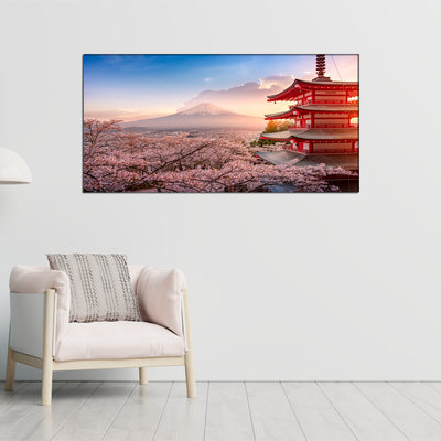 Mountain Sunrise View Canvas Wall Painting