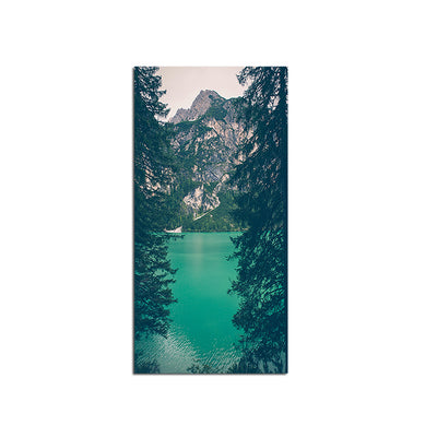 Mountain & River Canvas Wall Painting