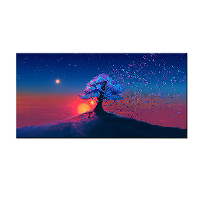 Abstract Tree Modern Art Canvas Wall Painting