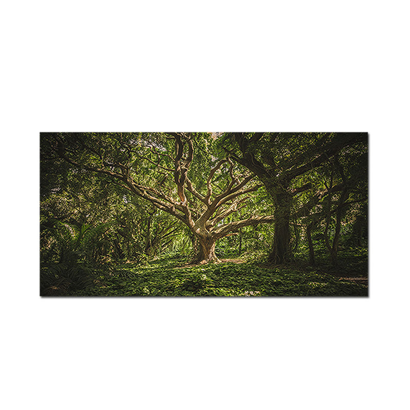 Dark Forest Canvas Wall Painting