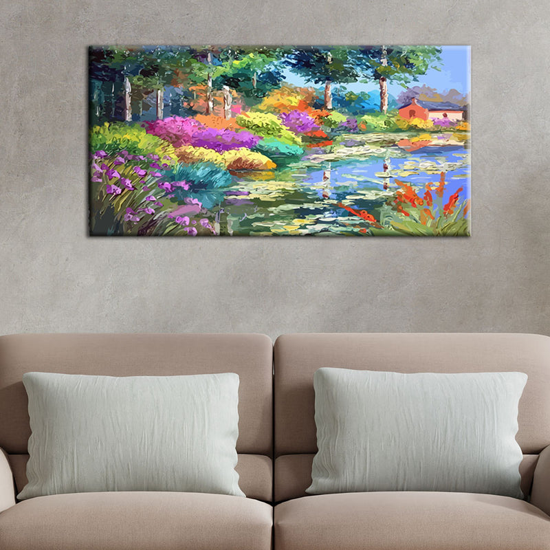 Nature Abstract Scenery Canvas Wall Painting
