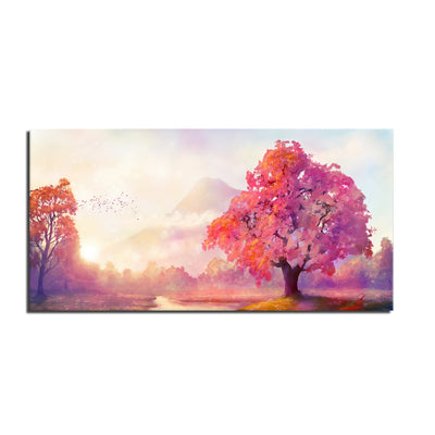 Autumn Tree Modern Art Canvas Wall Painting