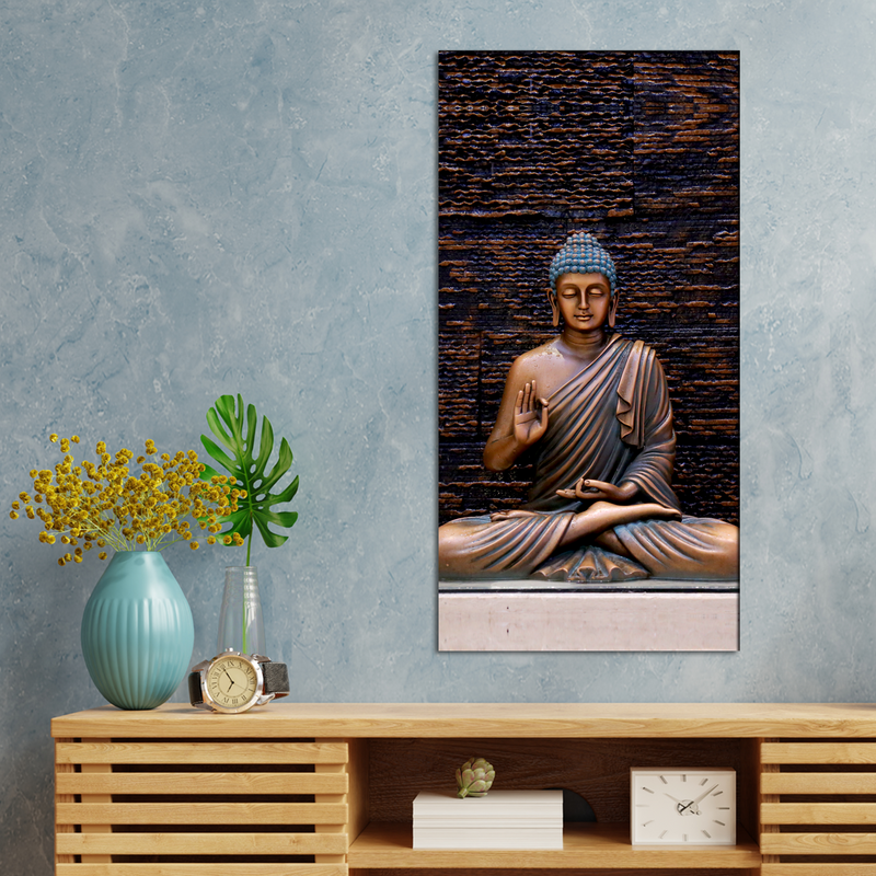 buddha wall painting | Buddha painting on wall by DecorGlance