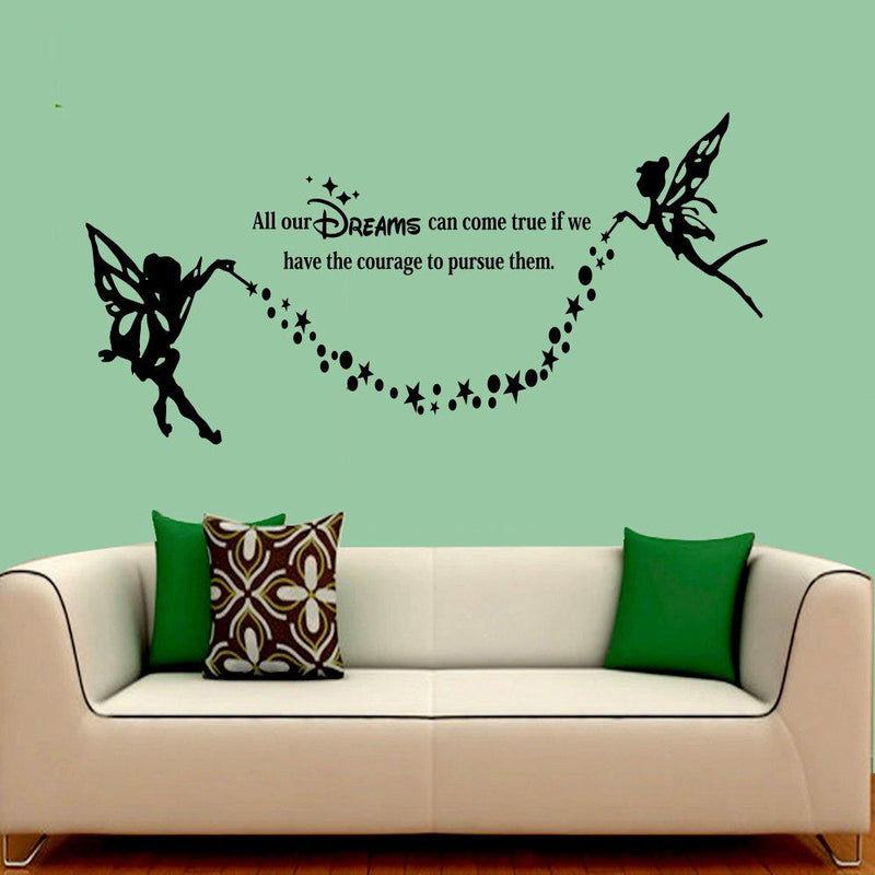 Fairy Quote Wall Sticker & Wall Decal