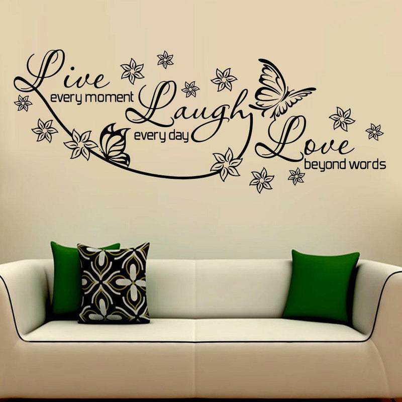 Motivational Quote Wall Sticker And Wall Decal For Living Room