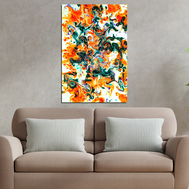 Abstract Print On Canvas Wall Painting
