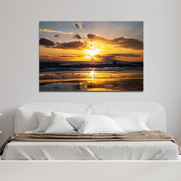 Beautiful Sunset Canvas Wall Painting