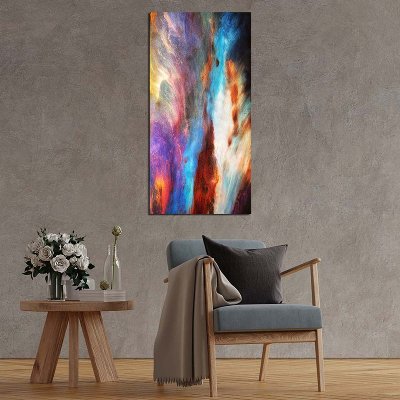 Colourful Abstract Painting Print On Canvas wall Painting