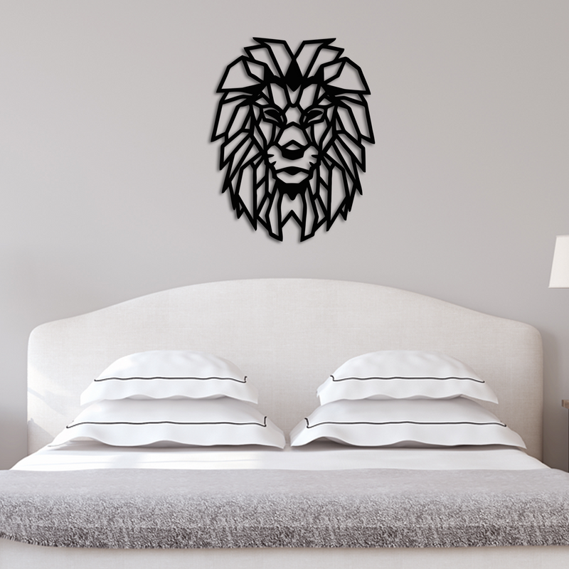 lion Wooden Wall Hanging, Wooden Wall Decoration