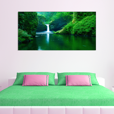 Beautiful Green Scenery Canvas Wall Painting