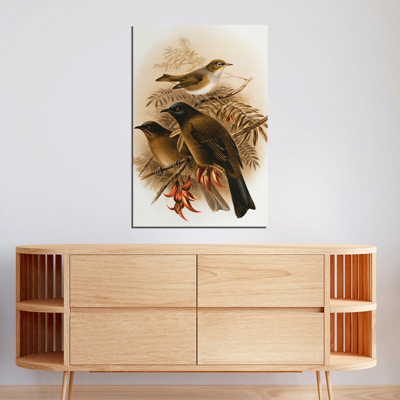 Artistic Birds Canvas Wall Painting