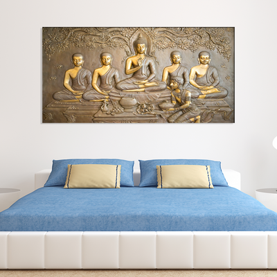Buddha Canvas Wall Painting