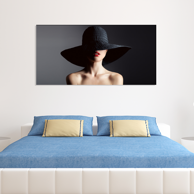 Bold Lady Canvas Wall Painting