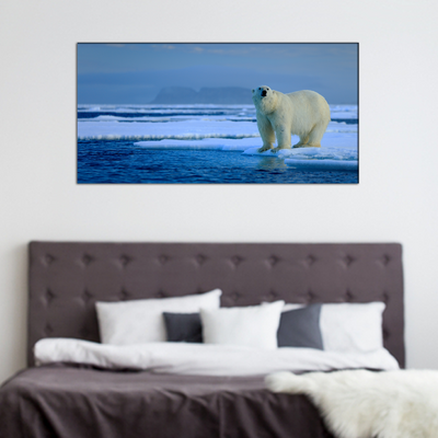 Big Polar Bear Canvas Wall Painting
