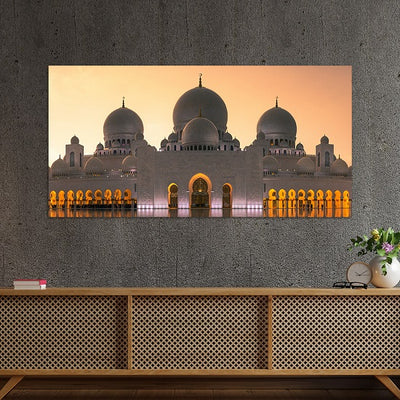 Grand Mosque Canvas Wall Painting