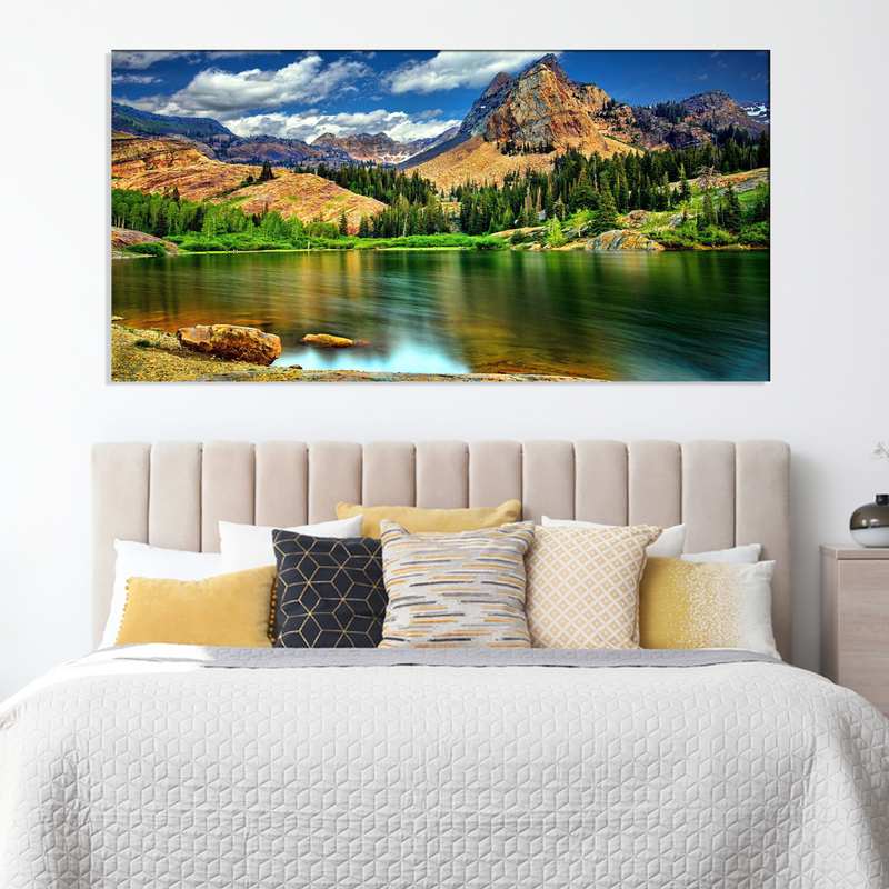 Mountain Scenery Canvas Wall Painting
