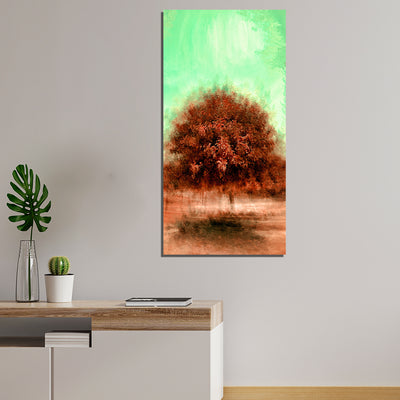 Abstract Tree Print On Canvas Wall Painting
