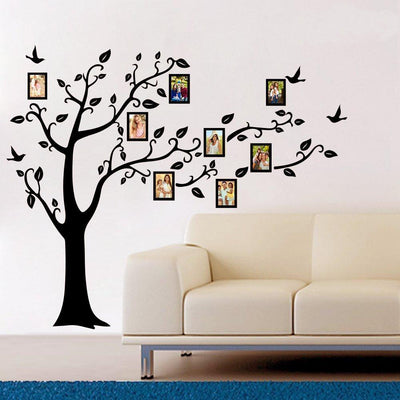 Family Tree Black Wall Sticker
