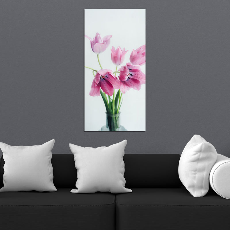 Beautiful Pink Flower Canvas Wall Painting
