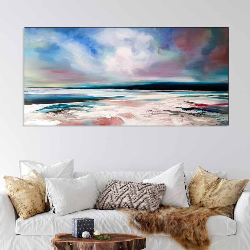 Cloud Abstract Art Canvas Wall Painting
