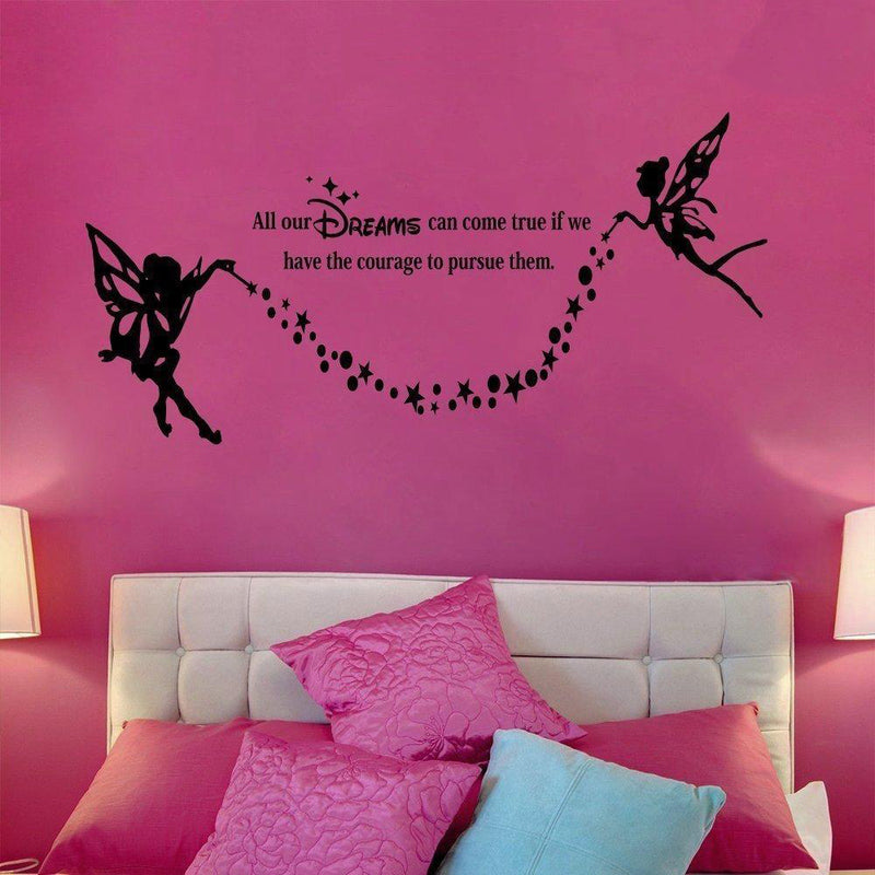 Fairy Quote Wall Sticker & Wall Decal