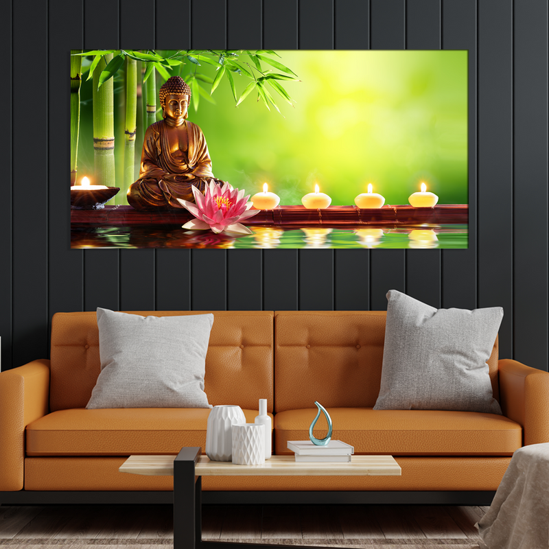 Buddha Spiritual Canvas Wall Painting