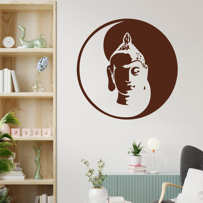 Divine Lord Budhha Premium Quality Wall Sticker