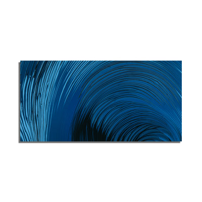 3D Blue Abstract Canvas Wall Painting