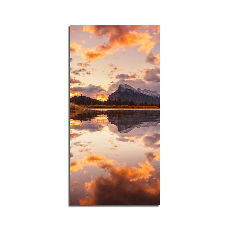 Mountain Sunset  Canvas Wall Painting