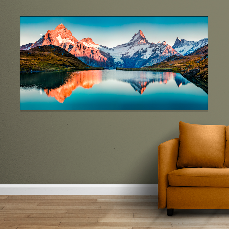 Mountain And Water Scenery Canvas Wall Painting