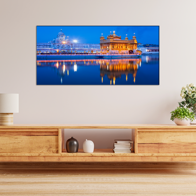 Golden Temple Canvas Wall Painting