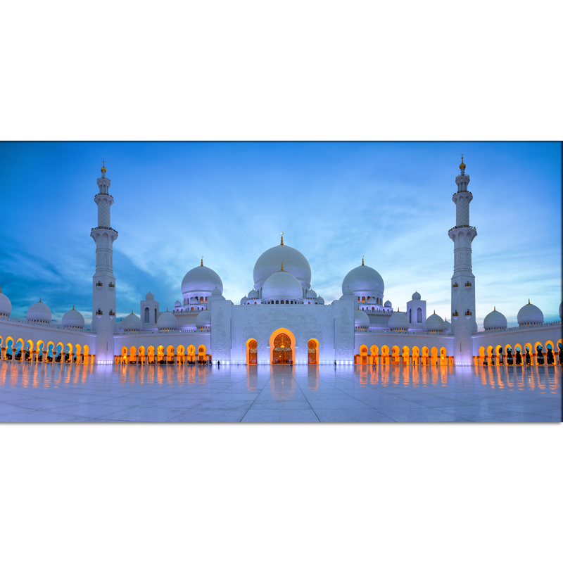 Grand Mosque Center Canvas Wall Painting