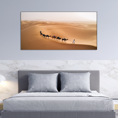 Camel Desert Canvas Wall Painting