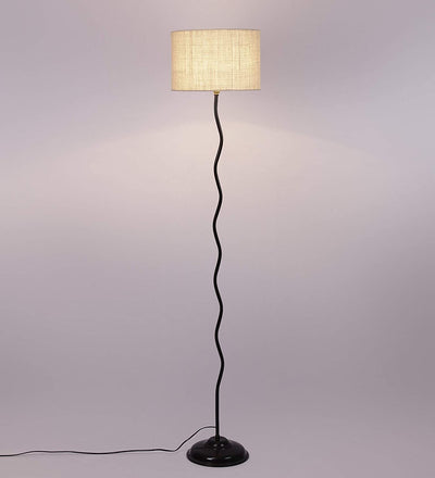 40W Floor Lamp, White