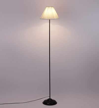 Off-White Cotton Stick Floor lamp